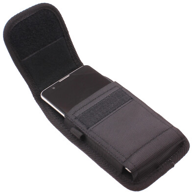 For iPhone 11 12 13 PRO XS MAX - CASE BELT CLIP RUGGED HOLSTER CANVAS COVER