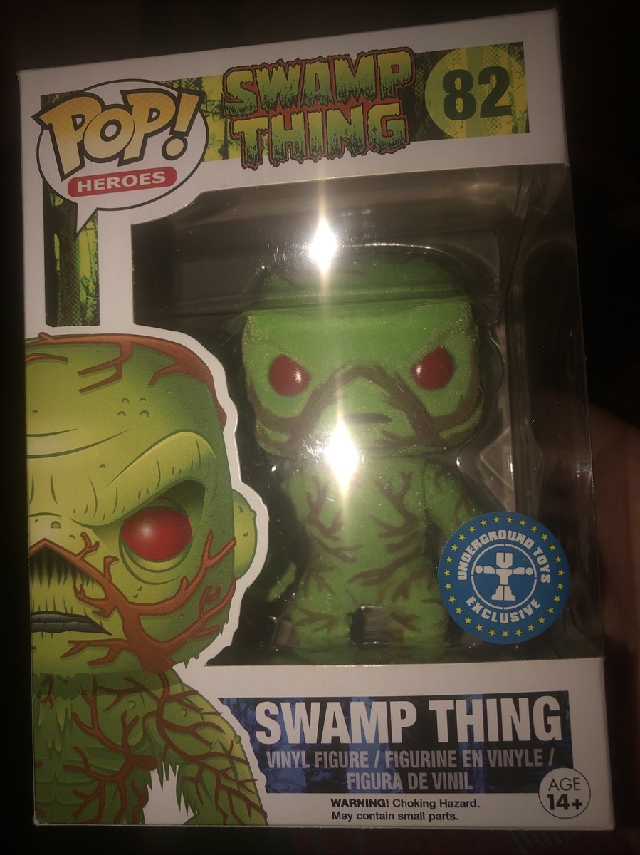 Flocked Swamp Thing 82 Funko Underground Toys Exclusive UK