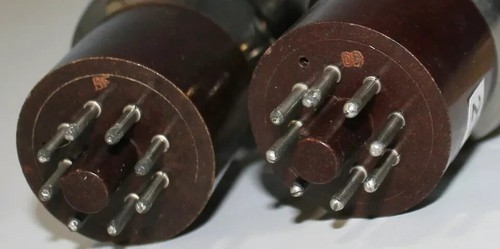 12E1 CV345 Ediswan "D" Getter Verstärker Röhren Amplitrex getestet Menge 1 passendes Paar - Bild 8 von 8