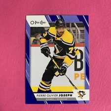 🐶 2023-24 O-Pee-Chee OPC BLUE Pierre-Olivier Joseph #260 Pittsburgh Penguins