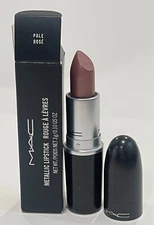 MAC Metallic Lipstick - Pale Rose - .1 oz / 3 g New In Box