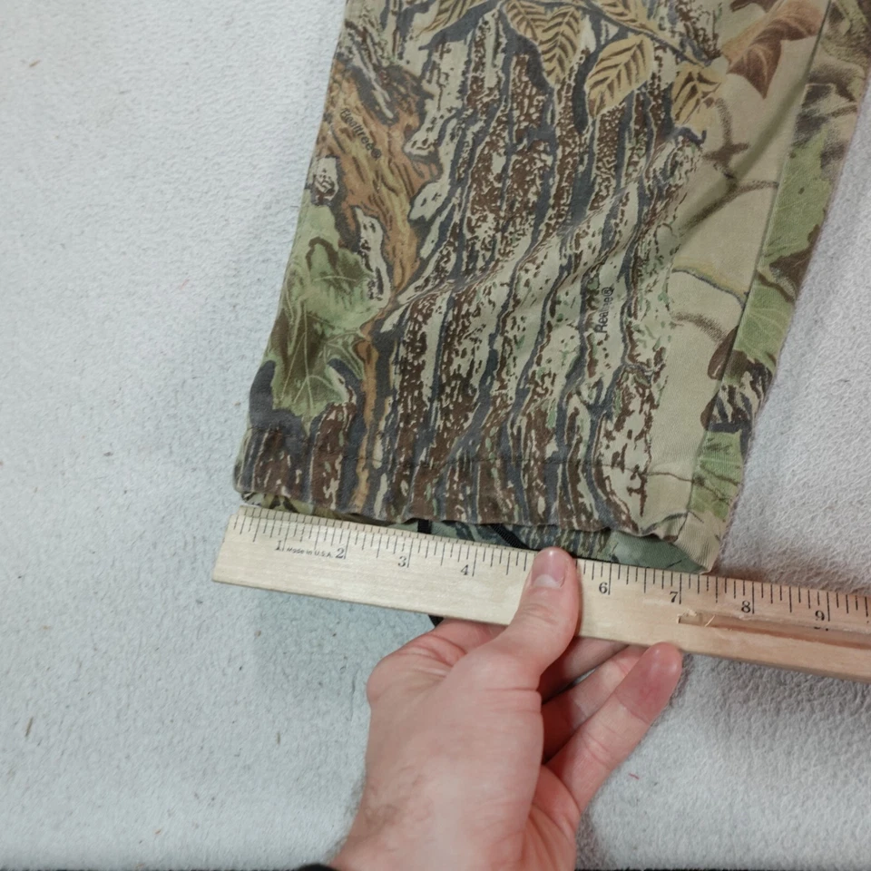 Vintage Realtree Camo Pants Mens Extra Large Green Hunting Outdoor Thick 38x31 - Image 2 of 4