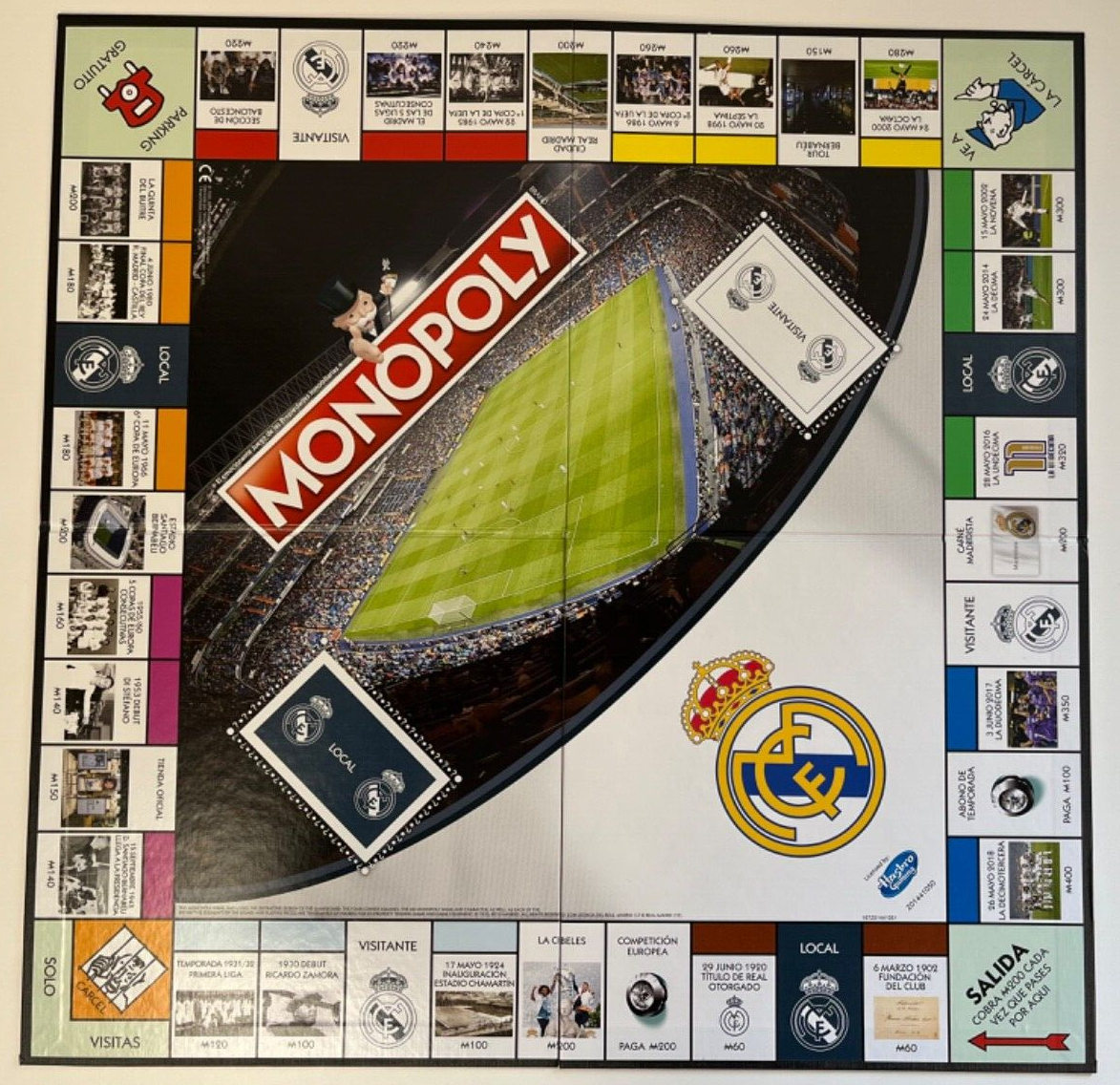 Monopoly Madrid Comprar Monopoly REAL MADRID FOOTBALL CLUB