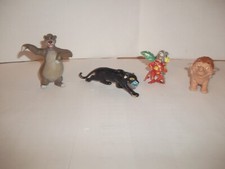 4 Disney Dschungelbuch Figuren Heimo Bully Balu Baghira Elefant, Affe