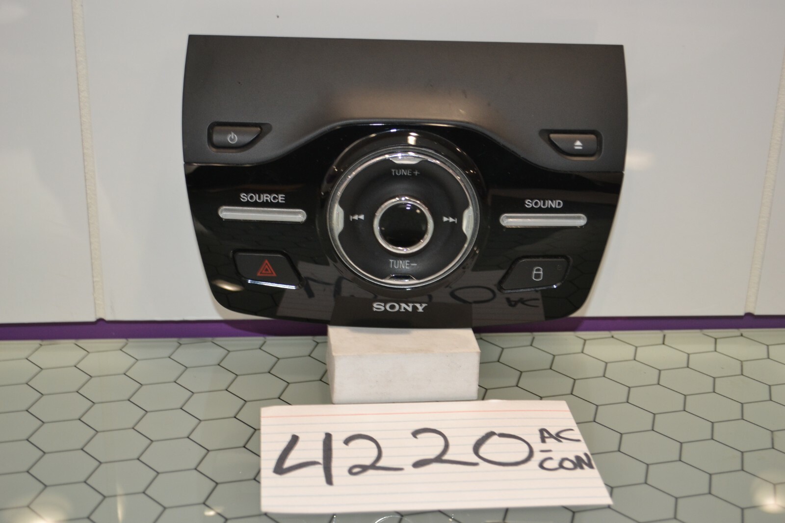 13 14 15 16 Ford Escape Radio Control Panel Used Stock #4220-AC 