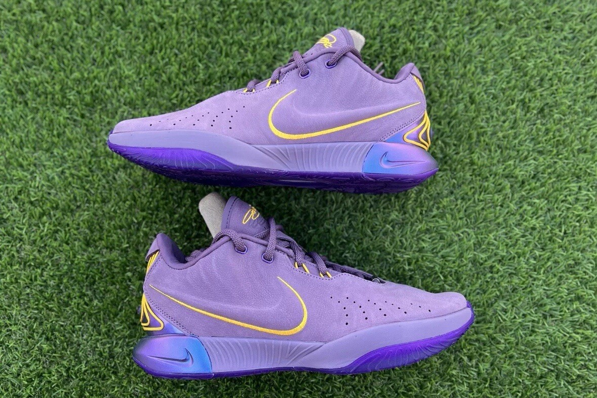 Nike LeBron 21 Freshwater Size 10.5 New Purple | eBay