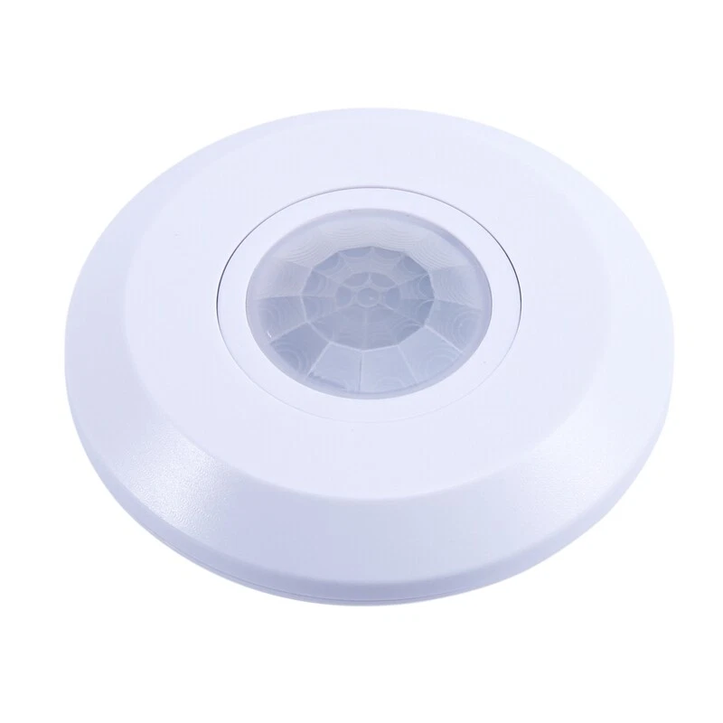 Ceiling motion sensor light switch outlet