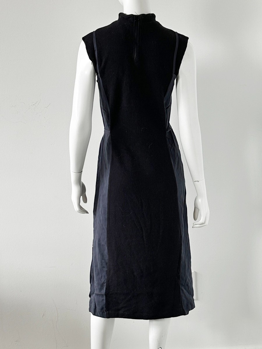 tencel rib knit maxi slip dress Quince Women's Tencel Rib Knit Maxi Slip Dress, Navy, Size XS, Cotton/Modal Blend, Body-Hugging Fit