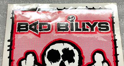 Vintage Bad Billy's Billabong 80's Pirate Skull Crossbones Surfing