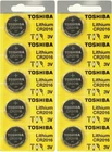 10 x New Original Toshiba CR2016 CR 2016 3V LITHIUM BATTERY BR2016 DL2016 WatchA