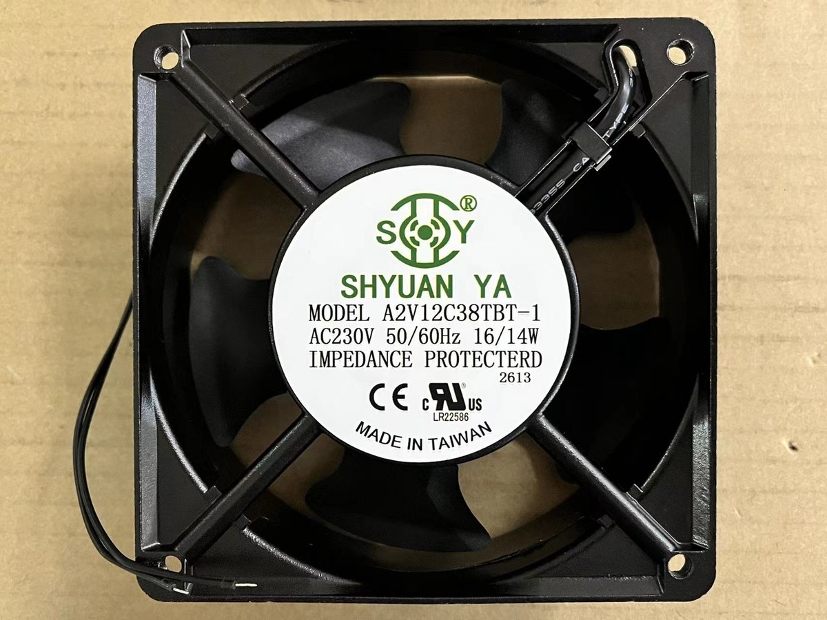 1PC welding machine cooling fan YA A2V12C38TBT-1 230V 16/14W 12CM
