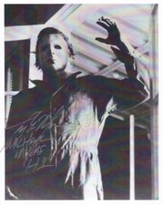TONY MORAN signed Autogramm 20x25cm HALLOWEEN in Person autograph COA