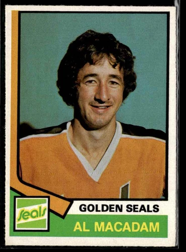1974-75 O-Pee-Chee Al MacAdam Rookie #301