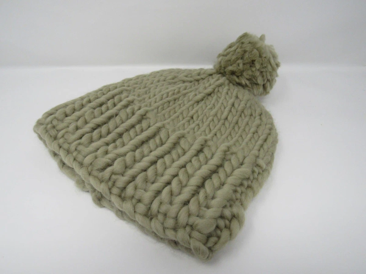 100% Merino Wool Green Beanie Hats for Women for sale | eBay display picture 1