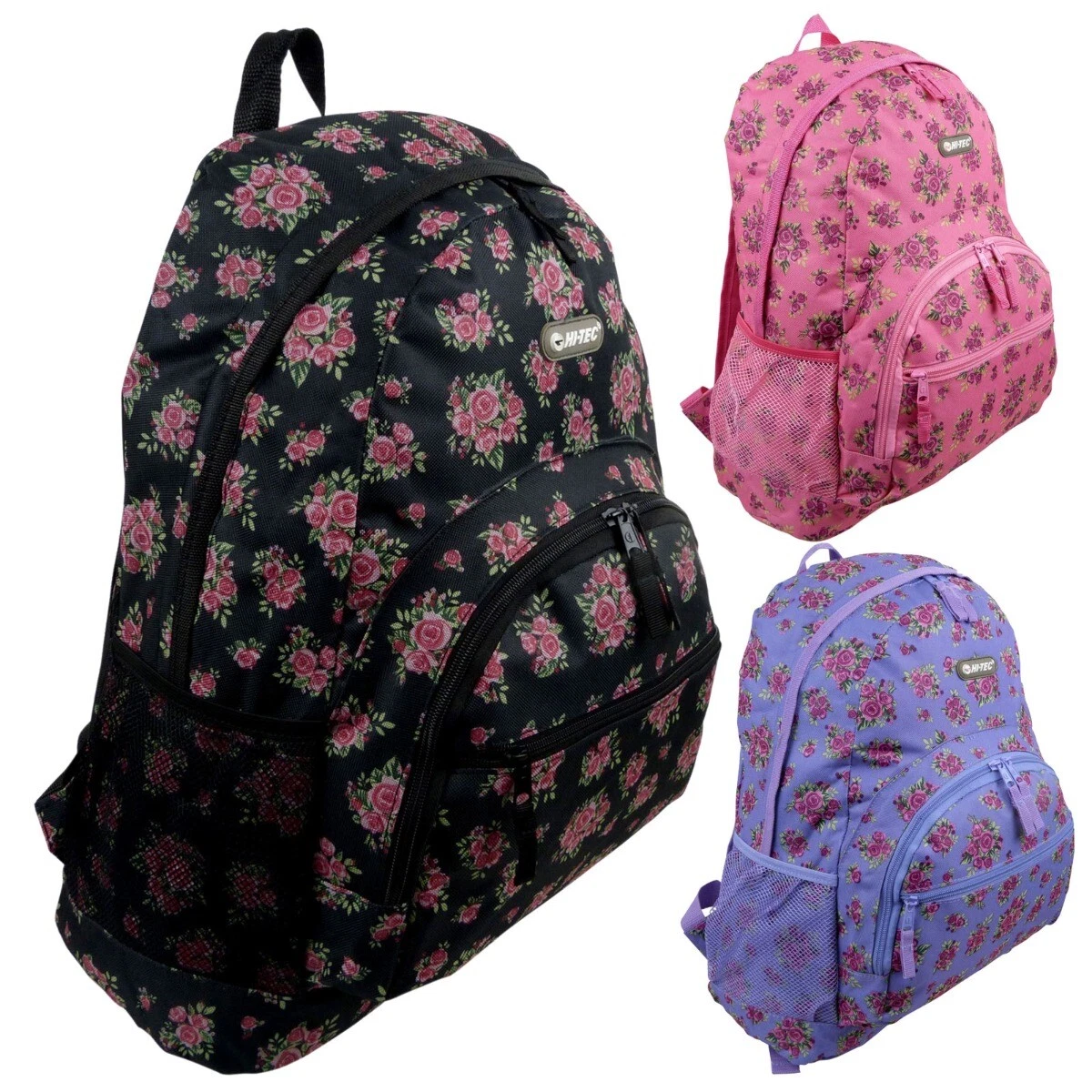 Girls floral hotsell backpack