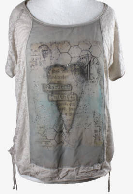 Tredy T-shirt Women Size 36/38, Very Good Condition