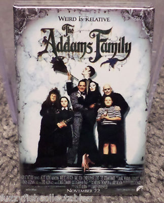 Addams Family Houston Julia Movie Poster 2" x 3" Refrigerator Locker