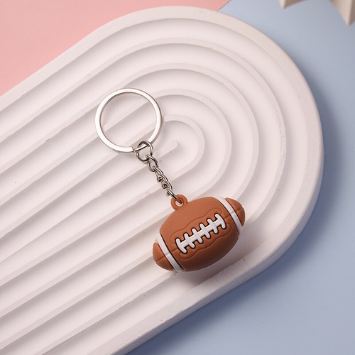 6pcs Small Toy Food Simulation Keychain Simulation Creative Keyring