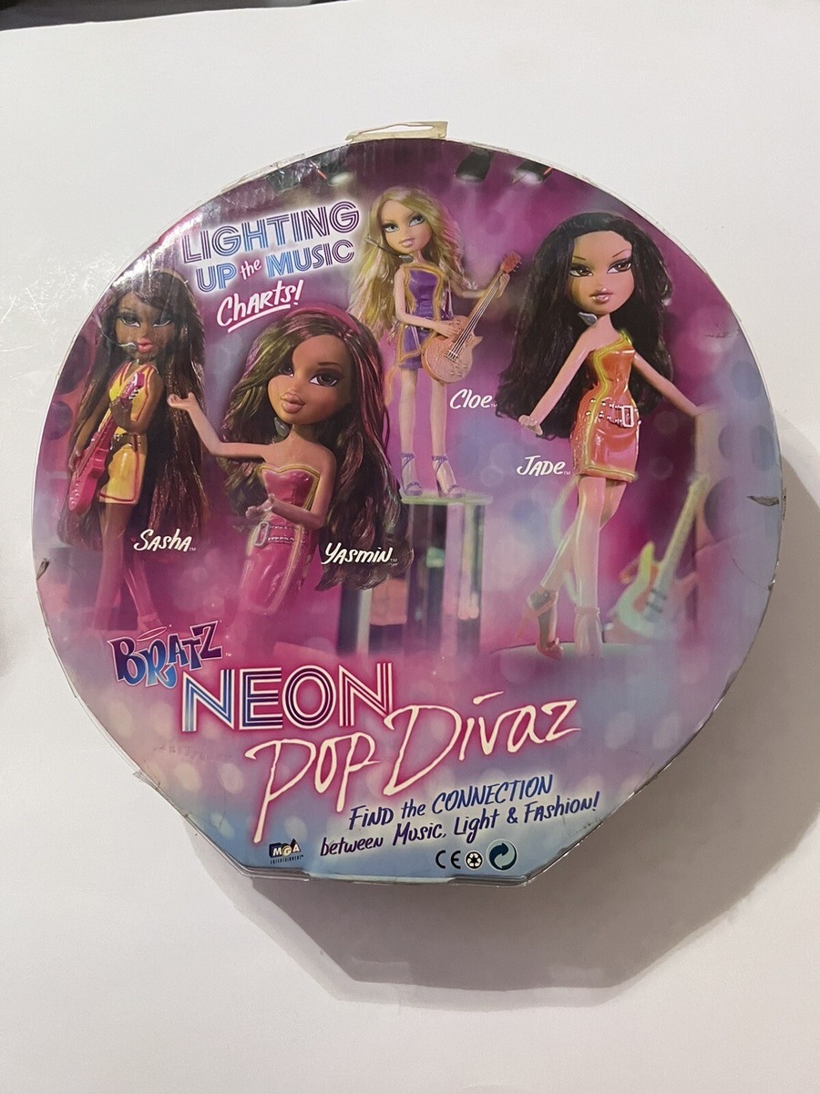 Bratz Neon MGA Pop Divaz Sasha / Rare-- /Brand New/Sealed | eBay