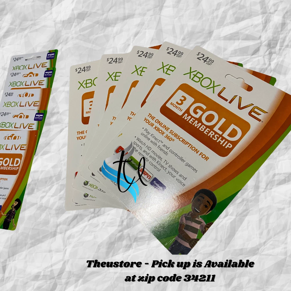 Gold best sale membership xbox