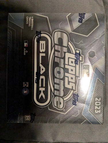 2023 Topps Chrome Black Baseball Hobby Box – Sealed