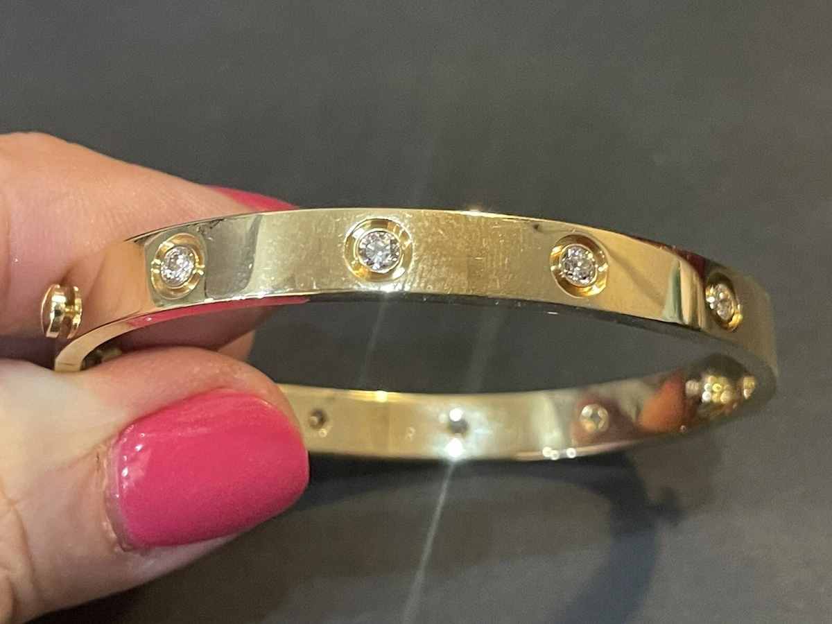 Love bracelet 10 sales diamonds