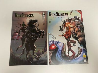 2x GUNSLINGER SPAWN Comic # 6 ~ Image ~ VARIANT A & B ~ NM/UNREAD Bagged Boarded