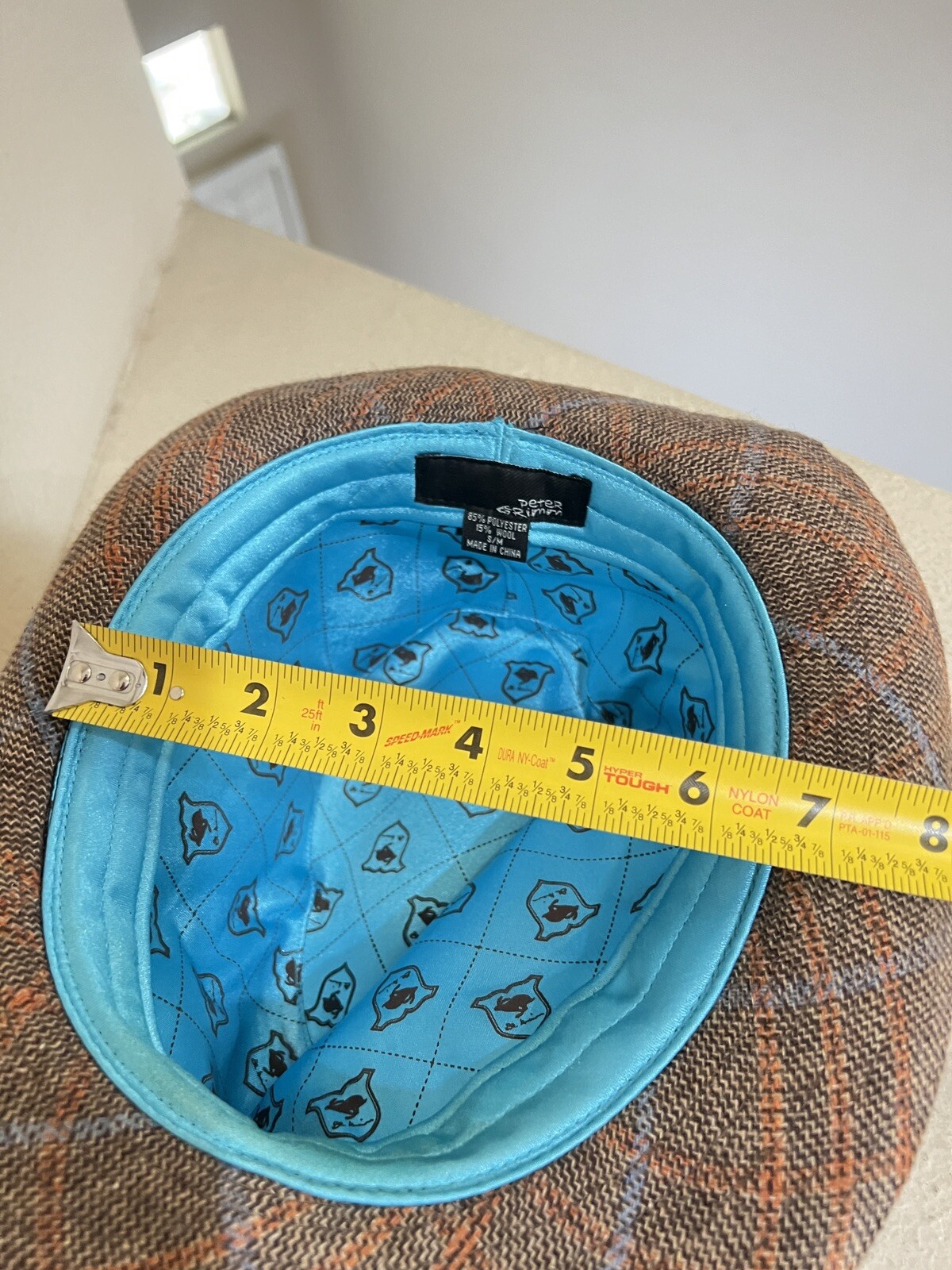 Peter Grimm Fedora Wool Polyester Small/Medium Tw… - image 10