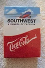 Vintage Collectible Southwest Airlines Coca Cola Playing Cards Sealed Full Deck