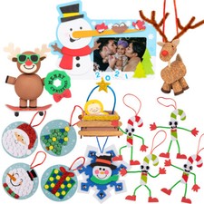 CRAFT COUNTY FAI DA TE Natale varietà decorazione albero 2021 NUOVO da appendere regali famiglia divertimento