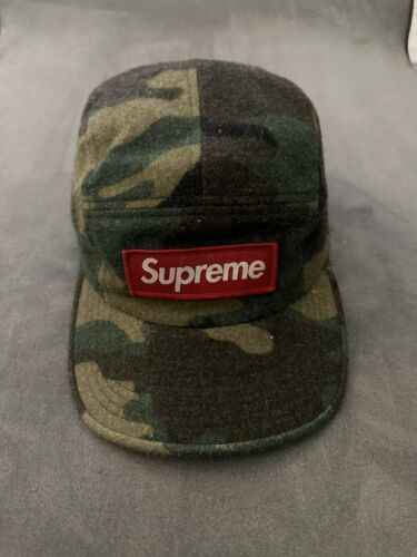 Supreme Wool Camp Cap FW18 RM420 - threesixtygallery