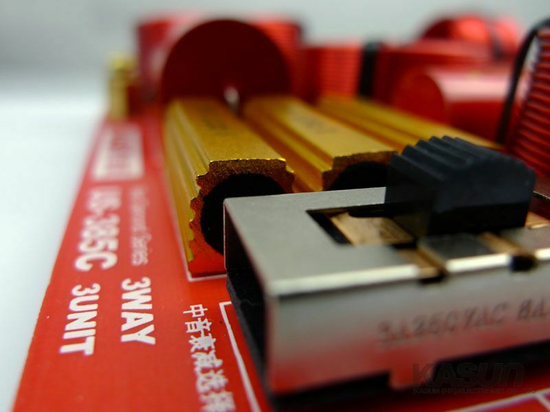 For KASUN US-385C 3 Way 3 Unit Hi-Fi Speaker Frequency Divider Crossover Filters