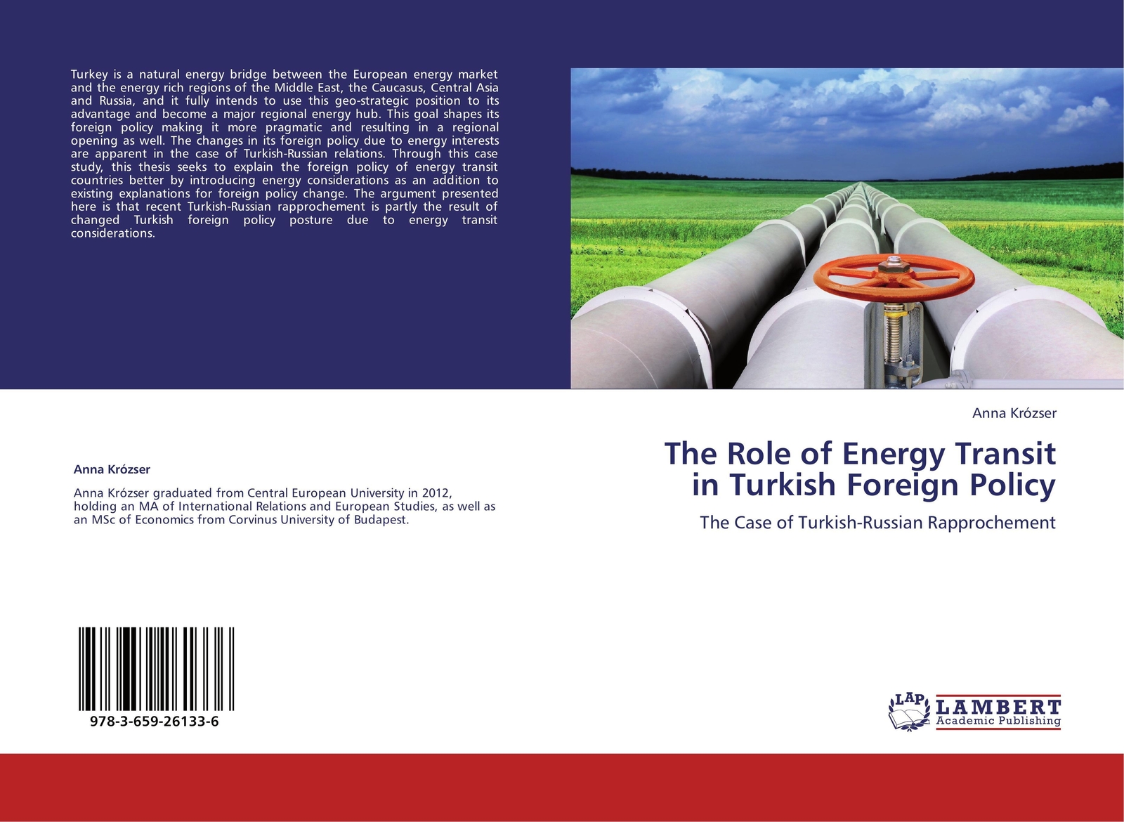 Thumbnail - Anna Krózser | The Role Of Energy Transit In Turkish Foreign Policy |