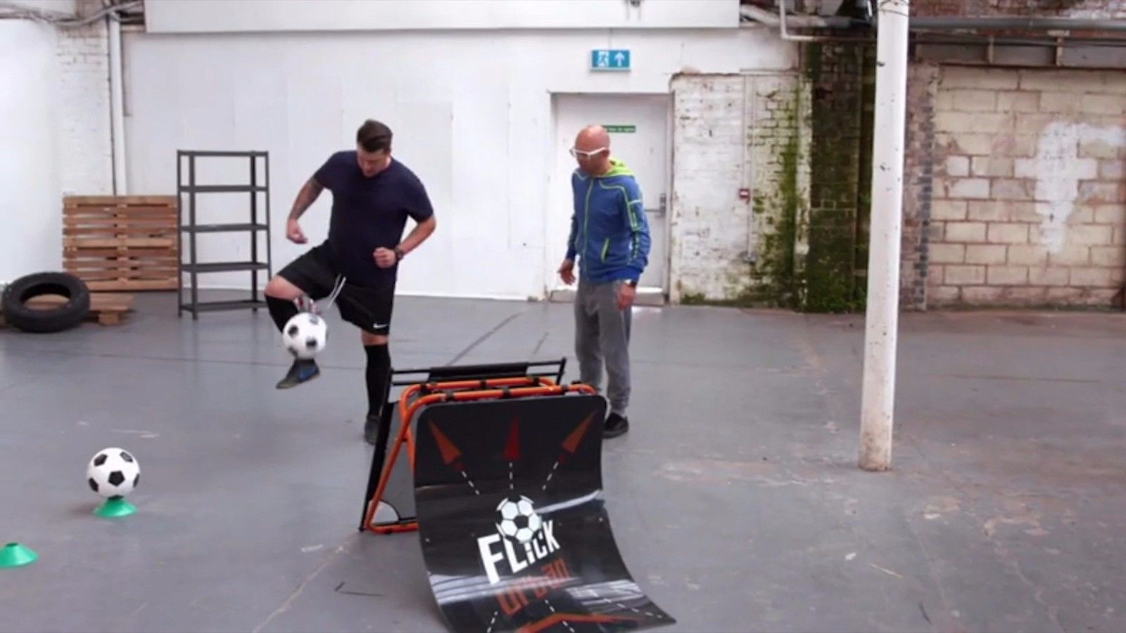 flick soccer trainer