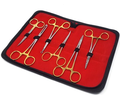 No Scalpel Vasectomy Set w/ Pointed Forcep & Grasping Forcep German Stainless CE