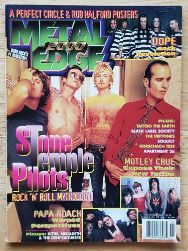 Metallkante - 2000 November - Dope Motley Crue Stone Temple Pilots Papa Roach