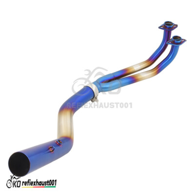 For SYM MAXSYM TL500 2019-2021 Modified Complete Exhaust Front Link Pipe System