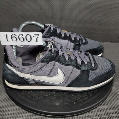 Nike Genicco Shoes Womens Sz 9 Gray Black Athletic Sneakers