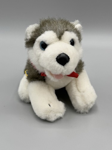 Build A Bear Mini Dogs W/ Bandana Plush Stuffed Animal Set of 3 Includes Husky - Picture 2 of 22