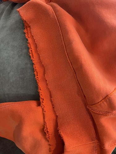 Abercrombie & Fitch Muscle Orange Hoodie Size Small ✨PRICE DROP✨ - Picture 13 of 15