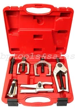 5pc Front End Service Tool Set Separate Pitman Arm Tie Rod End Puller Ball Joint