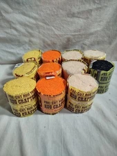 Lot of 11 Rug Crafters pre-cut rug yarn 100% acrylic