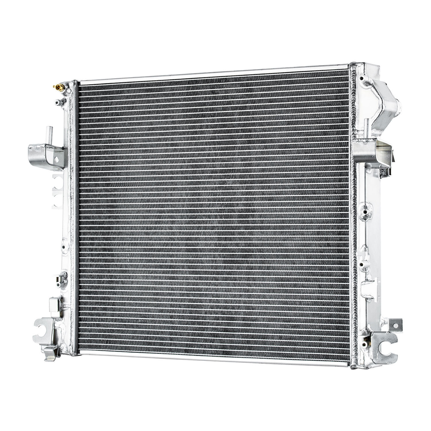 4 Row Aluminum Radiator For 2018-2023 2020 21 2022 Jeep Wrangler 2.0L 3.0L 3.6L thumbnail 5