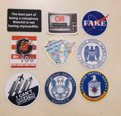 Code Red Cia NASA STICKERS CIA NSA VARIETY PACK (9) 5 Year Warranty | eBay