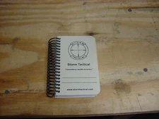 Spec Ops Tactical Sniper Hunter Pocket Data Book Plain Paper 80 Pages