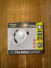 Integral ILDLFR70B001 Low-profile 6w LED Downlight, matt white, dimmable