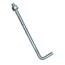 Sandbaggy 3/4" x 14" Threaded Concrete Anchor L-Bolts - Hot Dipped Galvanized