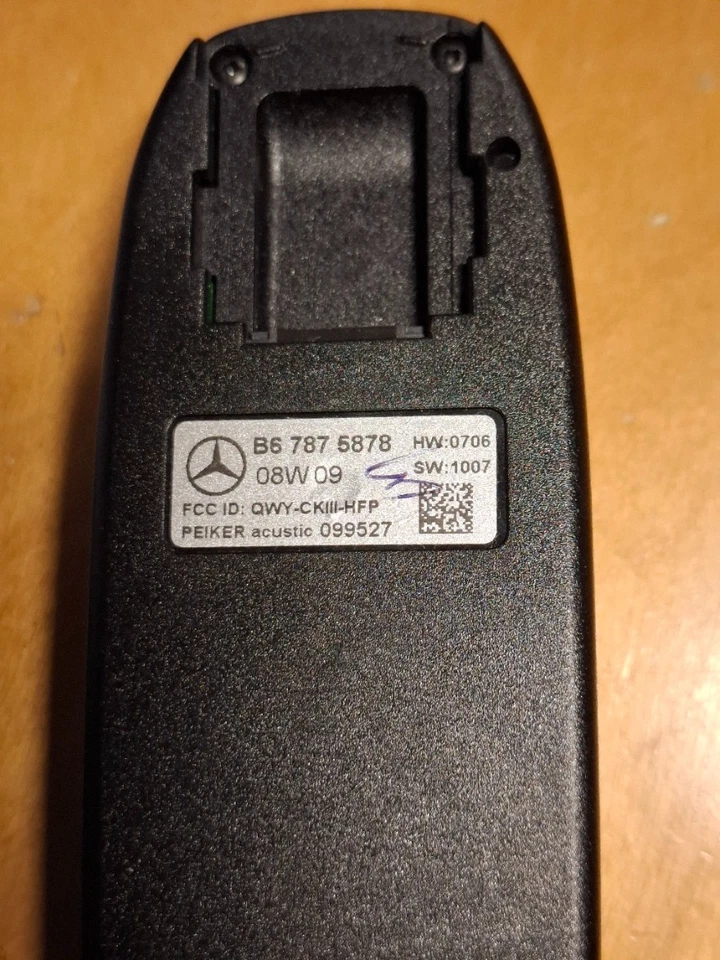Mercedes Benz Bluetooth HFP Adapter B6 787 5878 – Peiker – UHI – Hands Free - Bild 2 von 2