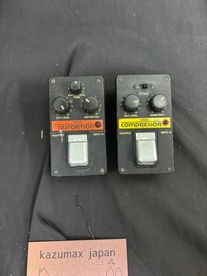 Yamaha DI01 Distortion CO01 Compressor Effects Pedal Set Vintage Japan Tested