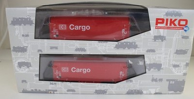 Piko 58054 2er-Set Schiebeplanenwagen der DB Cargo aus Sammlung mit OVP DC